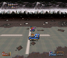 BS Chrono Trigger - Jet Bike Special (Japan) In game screenshot